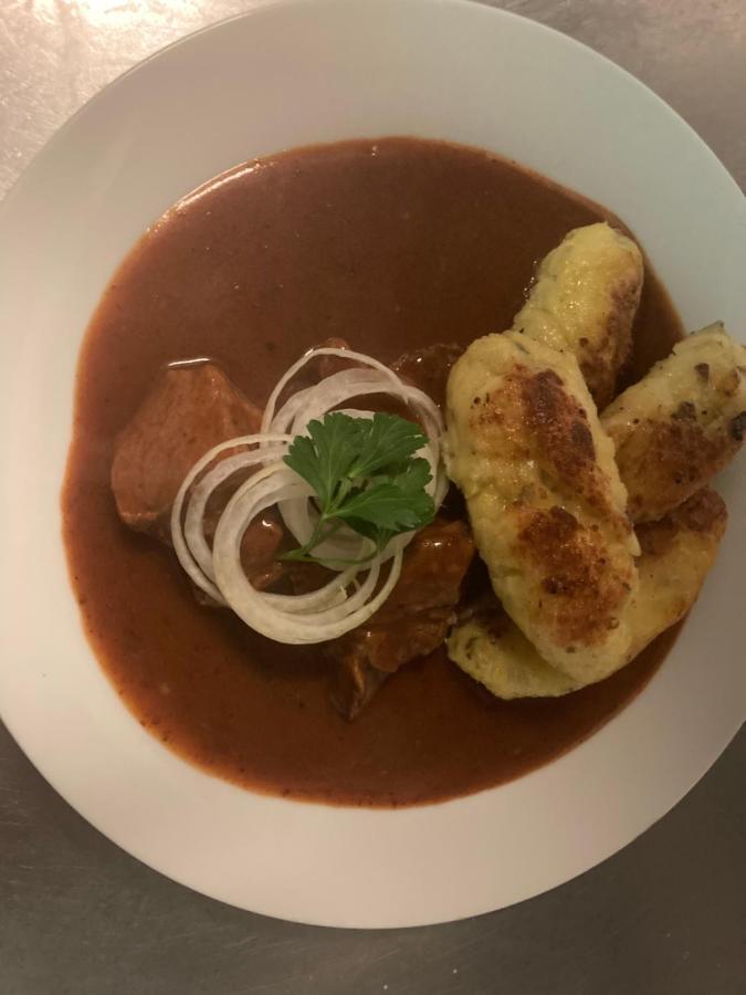 Penzion A Restaurace Modra Ruze Tábor Dış mekan fotoğraf