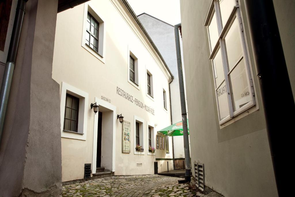 Penzion A Restaurace Modra Ruze Tábor Dış mekan fotoğraf